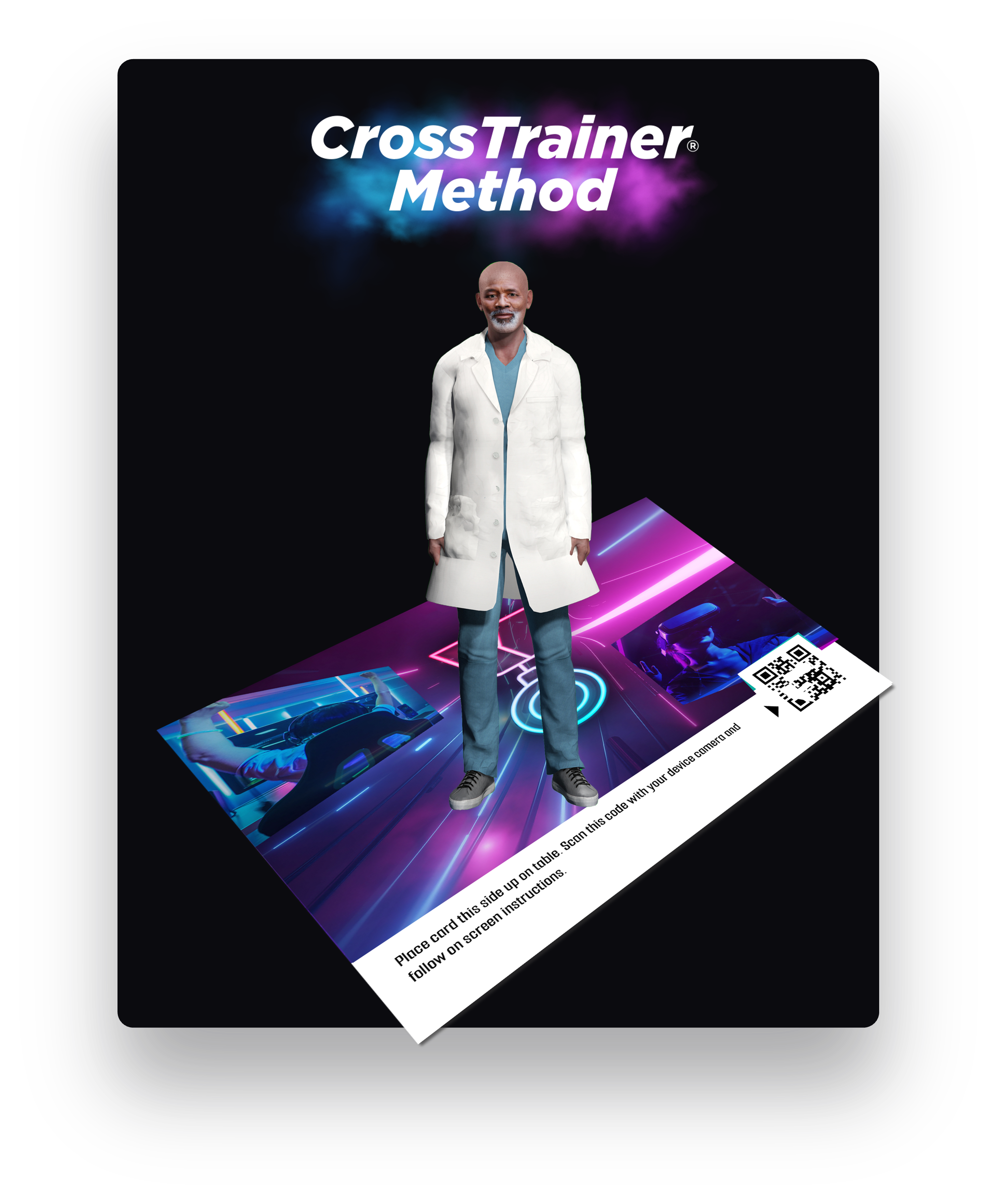 HoloTrainer: 3D character steps off the page